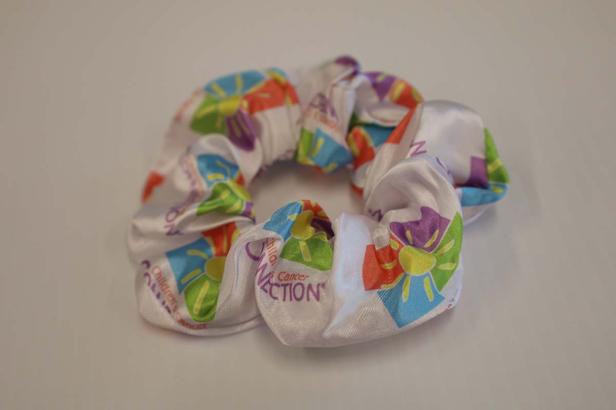 Scattered CCC Logo Scrunchie