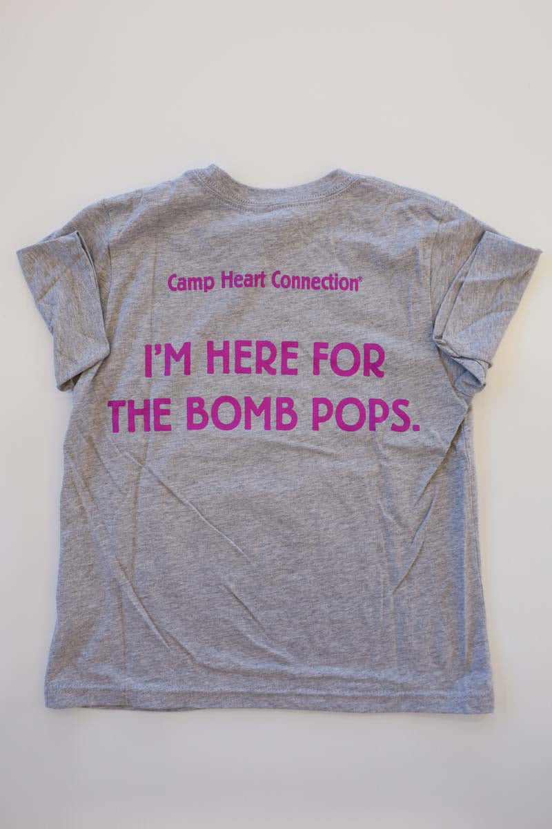 Youth Camp Bomp Pops Crewneck T-Shirt