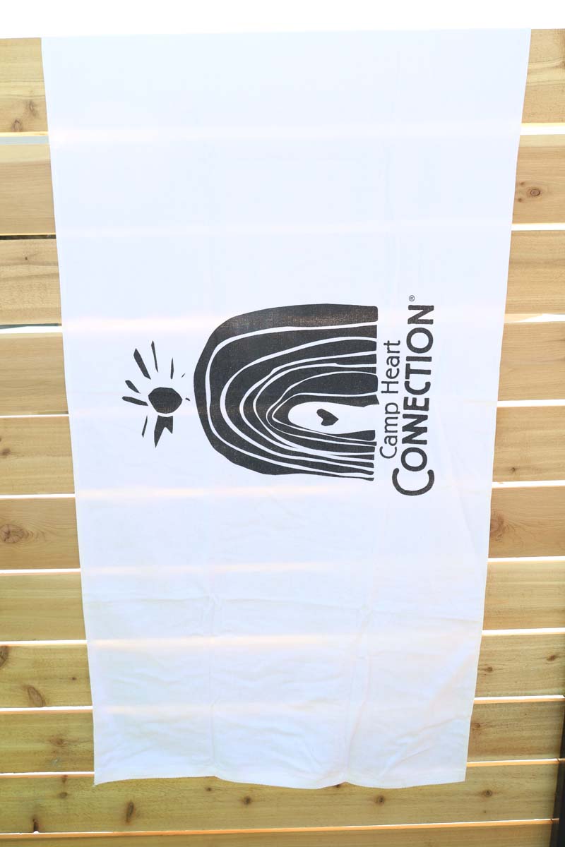 White Beach Towel