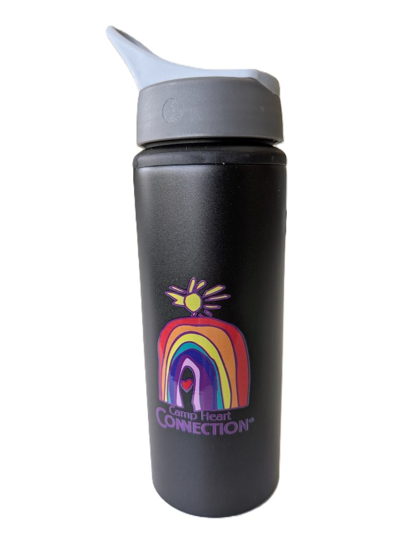 25 oz. Aluminum Flip Straw Bottle
