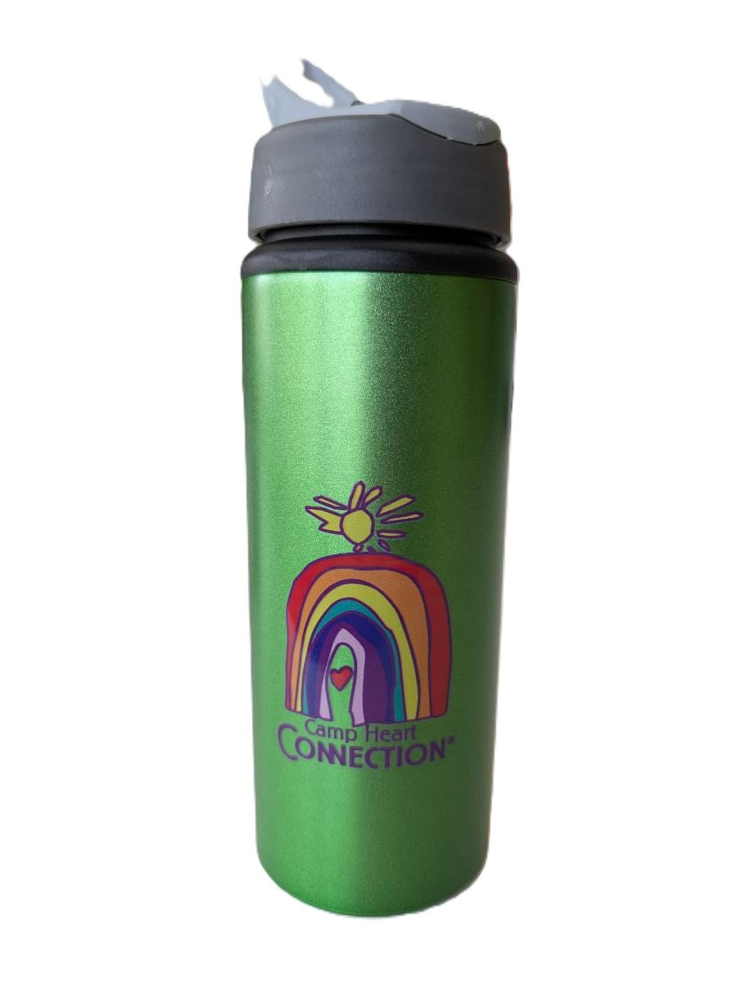 25 oz. Aluminum Flip Straw Bottle