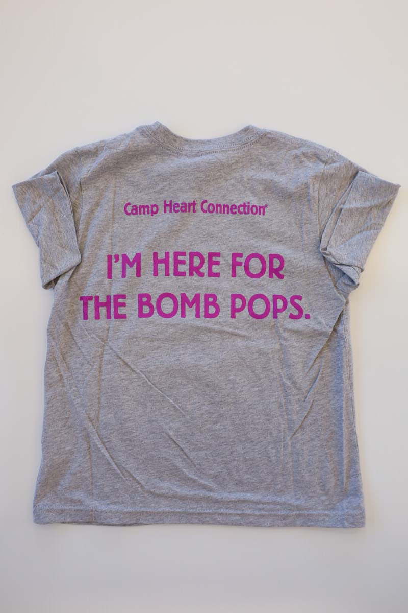 Youth Camp Bomp Pops Crewneck T-Shirt